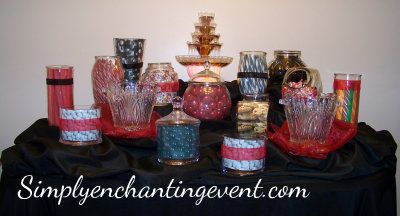 Candy buffet rental